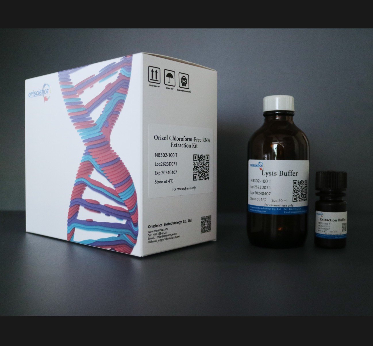 Orizol Chloroform-Free RNA Extraction Kit (无氯仿RNA提取试剂盒)